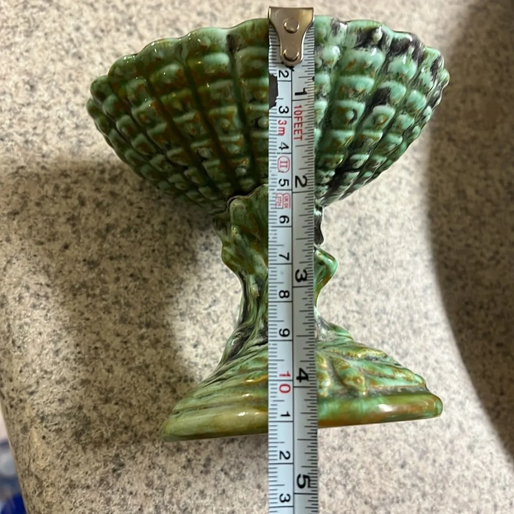 Hand made shell pottery